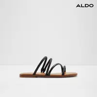 在飛比找momo購物網優惠-【ALDO】STILA-時尚簡約細帶涼拖鞋-女鞋(黑色)
