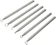 COMIART 6 PCS Sludge Pottery Clay Scraper Clay Sculpting Modelling Tools