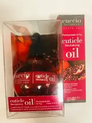Cuccio Cuticle oil 2.5 fl oz+ 0.5 oz mini bottle in Milk & Honey OR Pomegranate