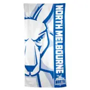 North Melbourne Kangaroos AFL Beach Bath Gym Towel Christmas Man Cave Bar Gift