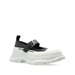 [Alexander Mcqueen] Alexander Mcqueen Mary Jane Chunky Sneakers 36 IT BLACK/WHITE