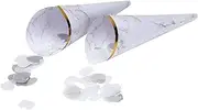 Neviti 774045 Scripted Marble - Confetti Cones
