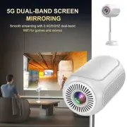 Auto Focus Portable Mini Projector with stand wifi bluetooth 1080P HOME MOVIE