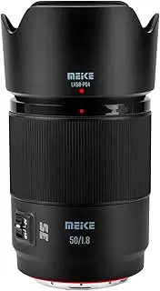 [Meike] 50mm F1.8 Full Frame AF STM Lens Standard Aperture Auto Focus Fixed Prime Portrait Lenses for Panasonic Lumix Leica L-Mount Mirrorless Camera S1 S1R S1H S5