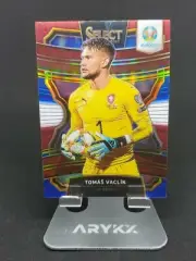 2020 Panini Select UEFA EURO Tomas Vaclik Tri-Color Prizm Ref. Czech Republic