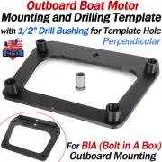 For BIA Outboard Boat Motor Engine Mounting Drilling Template 1/2" Drill Bushing