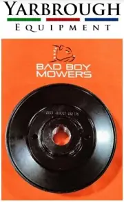 NEW OEM BAD BOY 5" DECK PULLEY FOR SELECT BAD BOY MODELS, #033-4820-00