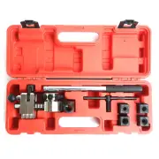 Pro Steel /Copper Tube Brake Line Flaring Tool Kit, Single, Bubble, Double Flare