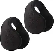 [GERGELLA] Ear Warmers For Men Women Foldable Fleece Unisex Winter Warm Earmuffs For Cold Winters,Biking,Adjustable,Protects Ears