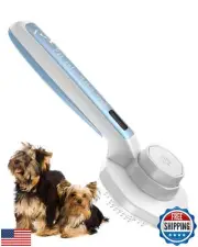 Fumzen Self-Cleaning Pet Brush for Dog and Cat Long Hair - Static Electricity