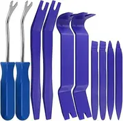 SourceTon Auto Trim Removal Tools Kit Set of 10 pcs Car Panel Dash Radio Removal Installer Pry Tools Kit Upholstery Removal Kit Fastener Remover Pry Bar Scraper for Door Trim Molding Dash Panel