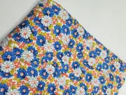 Penny Rose Fabric Hope Chest Erin Turner Riley Blake 1930s Floral Blue ONE YARD