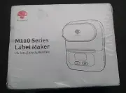 New, Black PHOMEMO M110 Label Maker Thermal Printer.