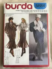 NEW* Burda #5884 Sewing Patterns/ Size 8-20