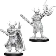 Dungeons & Dragon D&D Deep Cuts Fantasy Miniatures: Half-Orc Male Druid WZK73853
