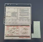 1/48 Airfix Sea Eagle Missiles -Buccaneer S2B with pylon, decals & instructions