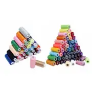 30/60x Polyester Sewing Thread Yard Spools for Quilting Hand Machine Embroidery