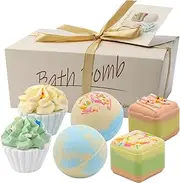 SHANGLIN Bath Bombs Gift Set 6PCS Natural Bath Salt Ball Set Organic Bubbles for Bath Relaxing