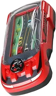Ruhnjyg Handheld Car Racing Game - Driving Simulation Toy | Interactive Battle Game Console for Kids Aged 3+, Driving Simulation Toy