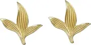 Drawer Knobs 2 Pack Chinese Style Flower Handle Drawer Gold Single Hole Wardrobe Cabinet Handle Single Hole