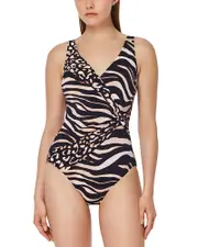 Gottex Nambiti Surplice One Piece Swimsuit
