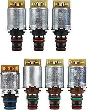 6R80 7PCS Transmission Valve Body Solenoids Kit Compatible for Ford Explorer Ranger Mustang Territory Transit Everest F-150 2011-2017