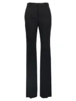 [Saint Laurent] Saint Laurent-Tuxedo Pantaloni Nero-Donna 38FR