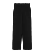 Elastic waist casual pants S,XS,L black