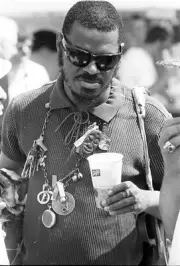 Roland Kirk Musician Singer Performing Old Music Photo 34