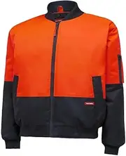 [Hard Yakka] Men's Core Hi-Visibility 2 Tone Waterproof Bomber Jacket