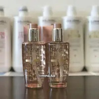 在飛比找Yahoo!奇摩拍賣優惠-KERASTASE 卡詩 花漾粉 100ml 免沖護髮油 護