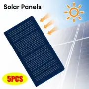 5x Mini Power Solar Panel Polycrystalline 5V 50mA DIY Small Cell Module Charger