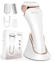 Electric Shaver for Women - Cordless Ladies Shaver, Lady Razor for Legs, Gold