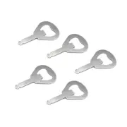 5Pcs DIY Bottle Opener 56*39mm Home Hotel Bar Restaurant Flat Beverages Opener