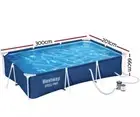 Bestway Swimming Pool Above Ground Pools Steel Frame Filter Pump 300x201x66cm