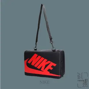 NIKE SHOES BAG 鞋袋 球鞋包 手提袋 球鞋包 黑白/黑小標/黑紅【Insane-21】