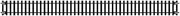 [Hornby] R601 Double Straight HO/OO Gauge, 335mm