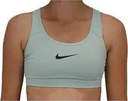 Nike Women's Sporty Breast Holder Swoosh Sport-bh, Pistachio Frost/Black, X-Large