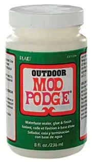 Mod Podge 236 ml Outdoor Waterbase Sealer Glue and Finish, Clear