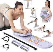 Pilates Board, Pilates Reformer Set, Pilates Machine 15-in Purple pilates board