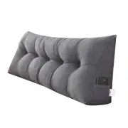 SAMTY Triangular Wedge Pillow headboard Full Size for Couch Large headboard P...
