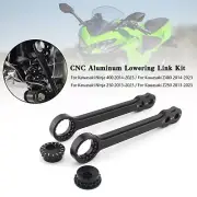 CNC Aluminum Lowering Link Kit 40mm For Kawasaki Ninja 400 250 400 Z250 13-23 S2