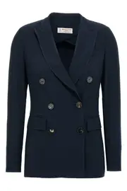 ALBERTO BIANI Double-Breasted Blazer