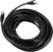 Angoily Cable Power Hub Routers Network Plate Link Smart Portable Monitor Circuit Joiner Through Extension Cords Pass Modem Multi Wire Adapters Internet Outdoor Copper Aluminum Black