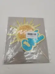 Sun One Cake Topper 1st Birthday Cake Decorations， Cake Topper for Baby 1st...