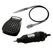 Pro-Tool 2 Way Electric Nail Drill Machine File Manicure Acrylic Complete Set