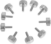 HOMSFOU 10pcs Vernier Caliper Accessories Locking Screws Screws Bolt Hardware Round Bolt Heads Caliper Measurement Tools Flat Head Hardware Metal Silver