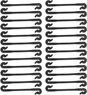 Cabilock 100pcs Plant Fixing Clips for Garden Sturdy Plastic Vine Support Clips for Plant Climbing Easy to Attach for Fruit Trees