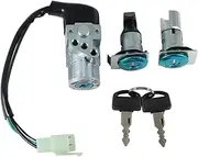 for CH80 for Elite 1985-2007 Ignition Starter Switch Steering Lock Barrel Key 35010-GV4-901