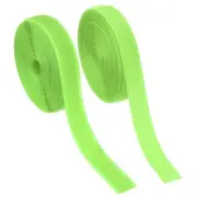 Sew on Hook and Loop Tape, 3/4 Inch Nylon Fastener Strips 5 Yards (Green)